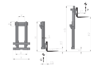 Duplex hefmast