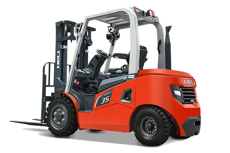 Efficient, veilig en kostenbesparend werken met de krachtige G3 serie heftrucks van Heli